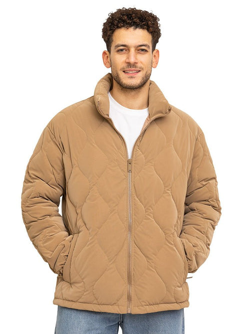Beige Puffer Jacket 8 - Khotwh